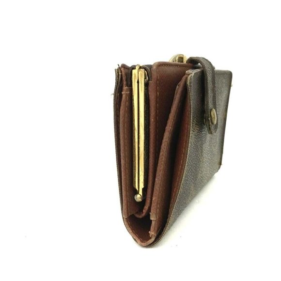 388086F V Louis Vuitton Wallet Bifold Brown Monogram - Picture 4 of 9